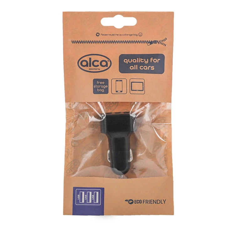 Wtyczka samochodowa USB Alca