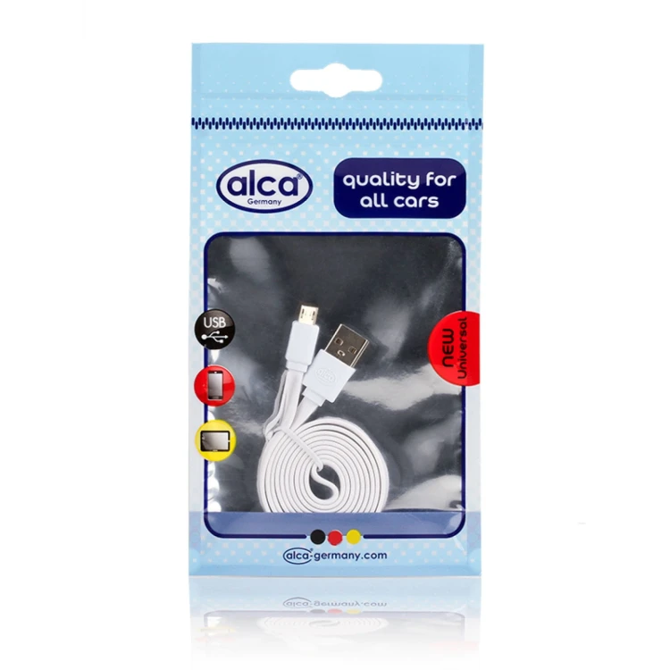 Kabel Micro USB na USB 1m 2.0 biały Alca