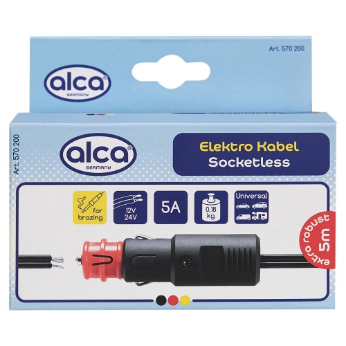 Kabel elektryczny 12V 8A Alca