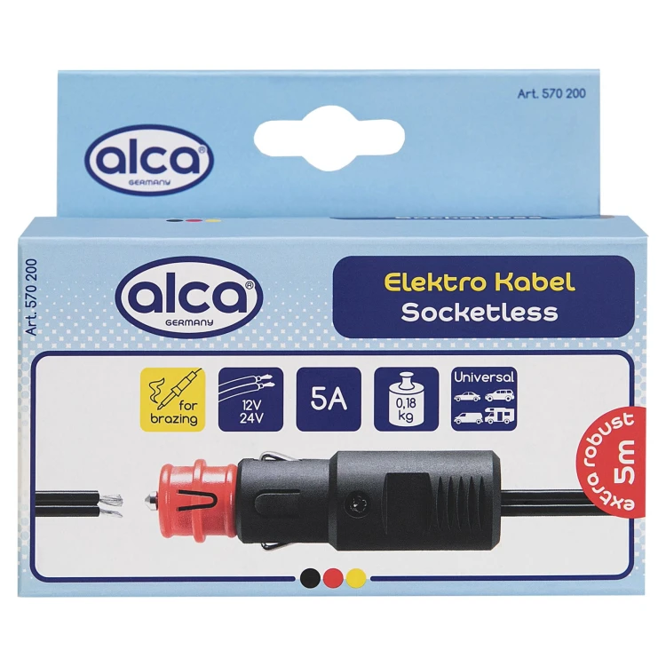 Kabel elektryczny 12V 8A Alca