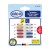 Bezpiecznik samochodowy Bezpieczniki 2A – 25A – 10 szt. Fuse GBC M Alc