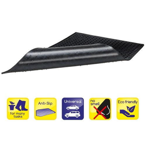 Dywaniki samochodowe Mata gumowa CarProtect Universal S 29 x 43 cm Alca