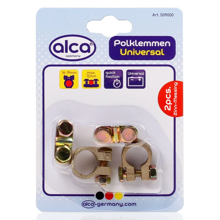 Zestaw zacisków akumulatora – 2 szt. Alca
