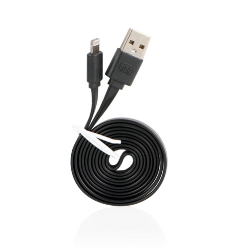 Kabel do ładowania Lightning USB 2.0 czarny Alca