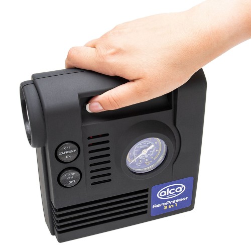 Kompresor samochodowy Kompresor 12 V 3w1 LED AeroPressor Alca