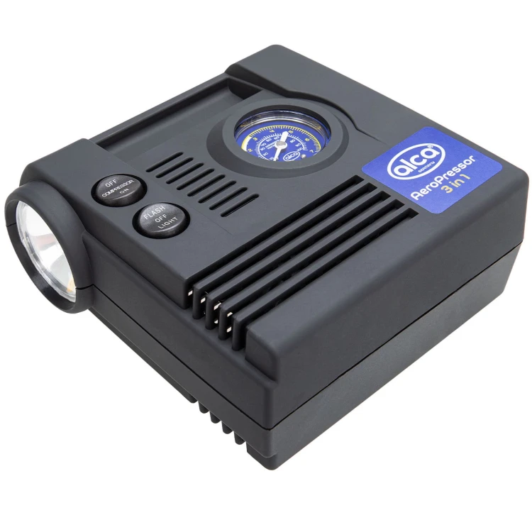 Kompresor samochodowy Kompresor 12 V 3w1 LED AeroPressor Alca