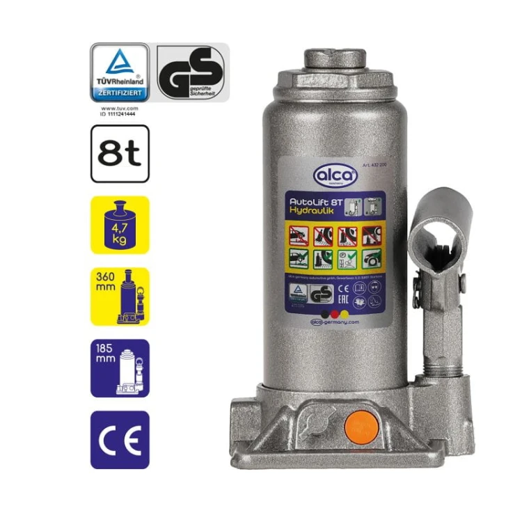 Podnośnik hydrauliczny 8 t Alca