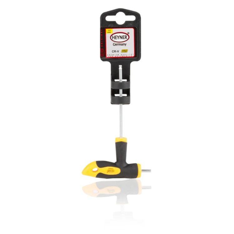 Wkrętak dwustronny z uchwytem L 3,0x75mm PRO Heyner