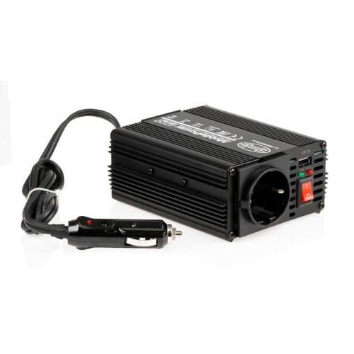 Przetwornica napięcia 12 V na 230 V 150W + USB Heyner