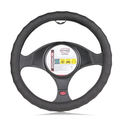 Pokrowiec na kierownicę perforowany Black Soft Comfort PRO Heyner