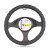 Pokrowiec na kierownicę perforowany Black Soft Comfort PRO Heyner