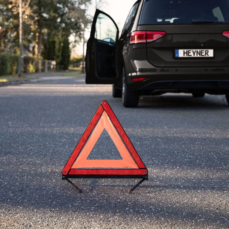 Trójkąt ostrzegawczy z certyfikatem Micro Star PRO Heyner