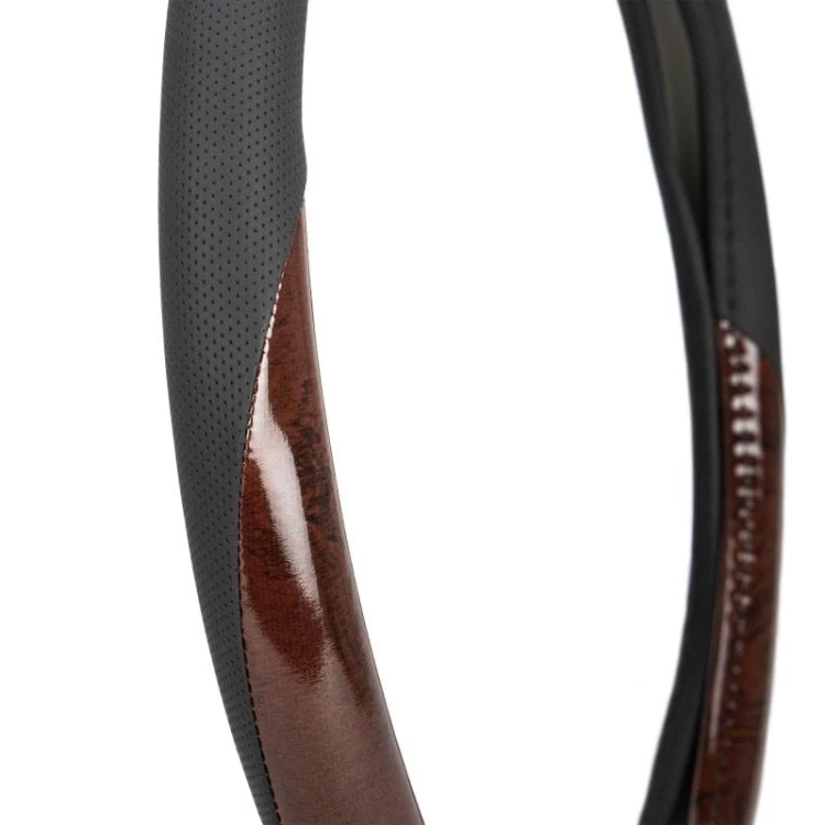 Pokrowiec na kierownicę imitacja drewna Soft Comfort PRO Heyner