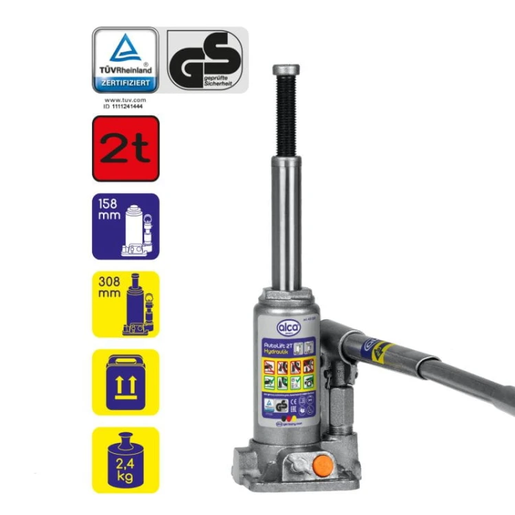 Podnośnik hydrauliczny 2t w walizce Alca