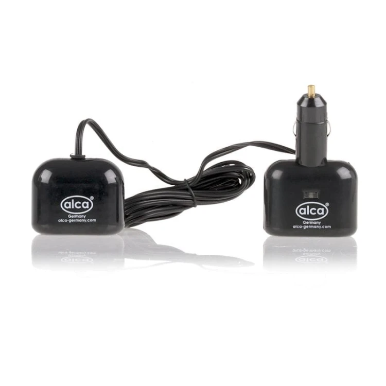 Wtyczka samochodowa Multistecker 3 12V + 2USB Alca