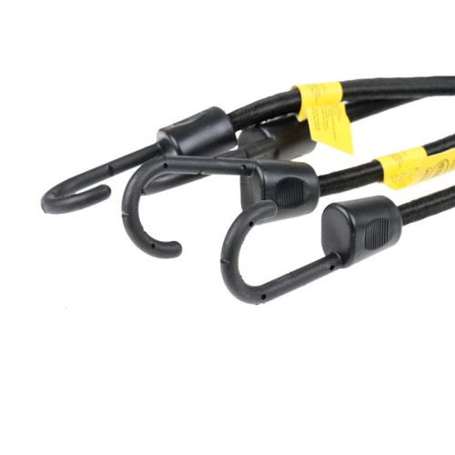 Pasy z haczykami zabezpieczające 100cm czarny ElasticFix PRO Heyner