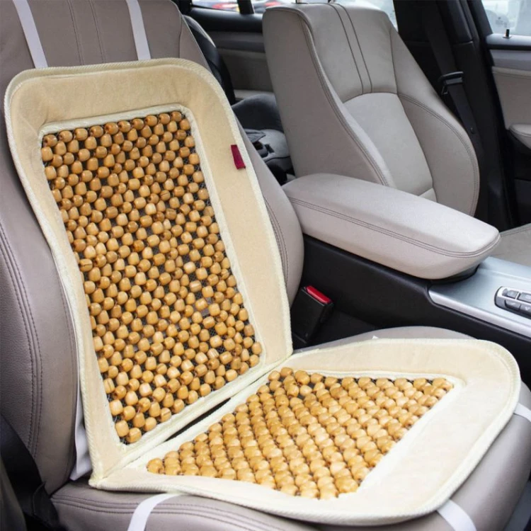Pokrowiec na siedzenie kuleczkowy beige Komfort PRO Heyner