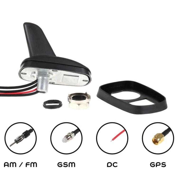 Antena samochodowa Antena dachowa płetwa rekina Multi AM/FM, GPS, GSM Alca