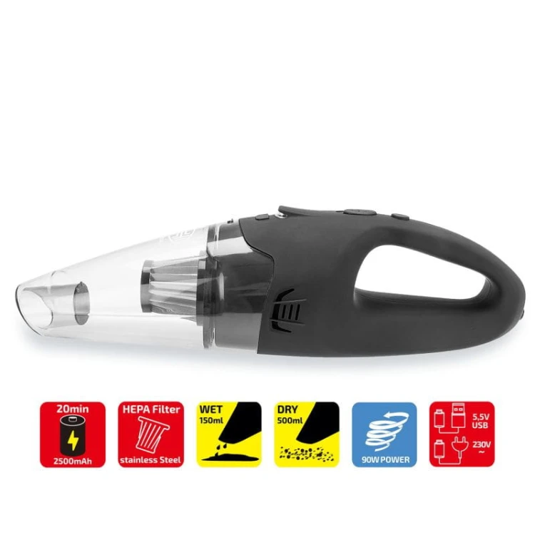 Odkurzacz bezprzewodowy 90W 4500 Akumulator Power PRO Heyner