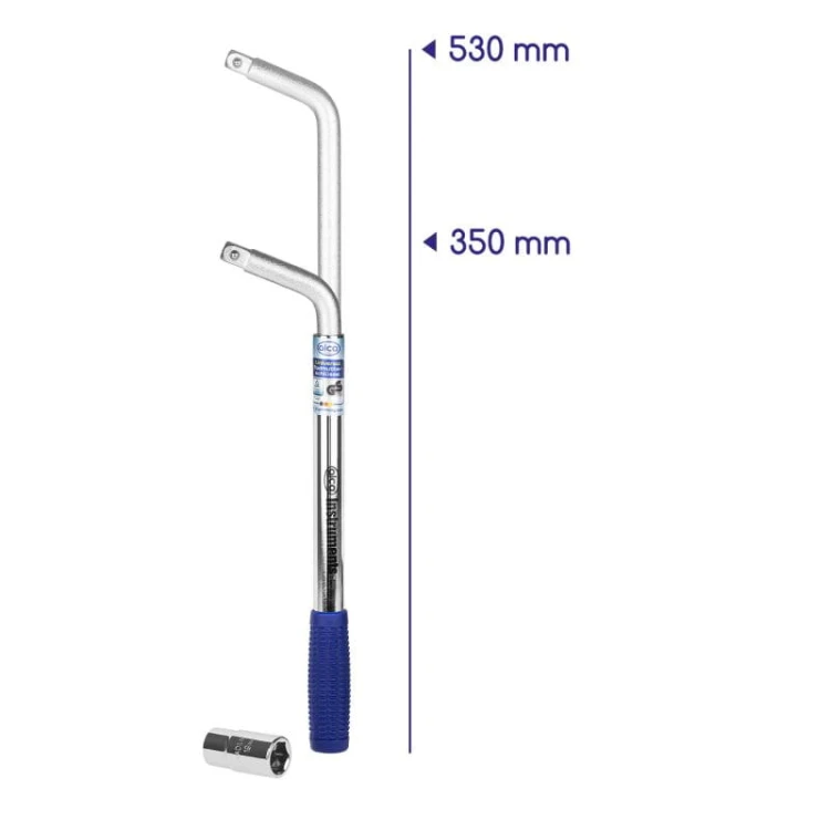 Uniwersalny klucz do kół 17/19 mm L – Instrument Alca