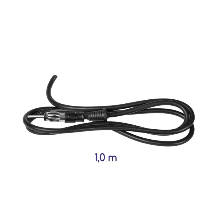 Antena samochodowa Uniwersalna antena teleskopowa 12V chrom Alca