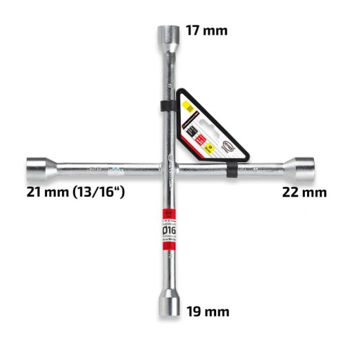Klucz krzyżakowy do kół X – Wheel PRO Heyner