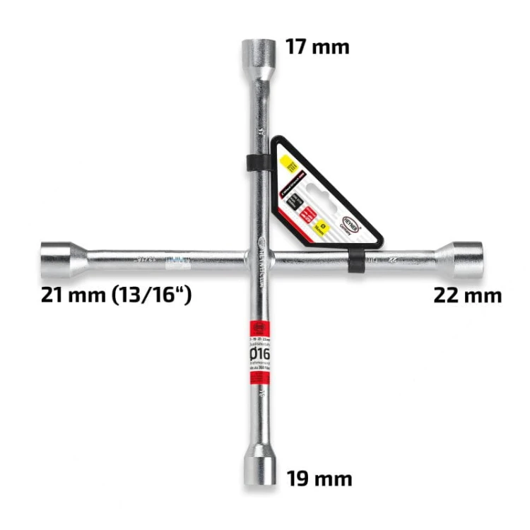 Klucz krzyżakowy do kół X – Wheel PRO Heyner