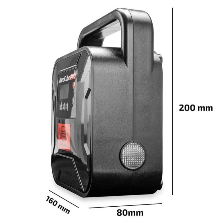 Kompresor samochodowy 12V Kompresor cyfrowy Premium 12V 35L AeroCube PRO Heyner