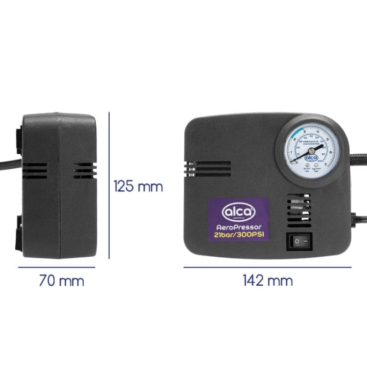 Kompresor samochodowy 12V 21BAR ALCA