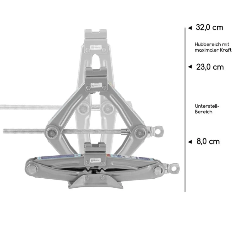 Podnośnik trapezowy Auto Lift Ultra Compact 0,8T Alca