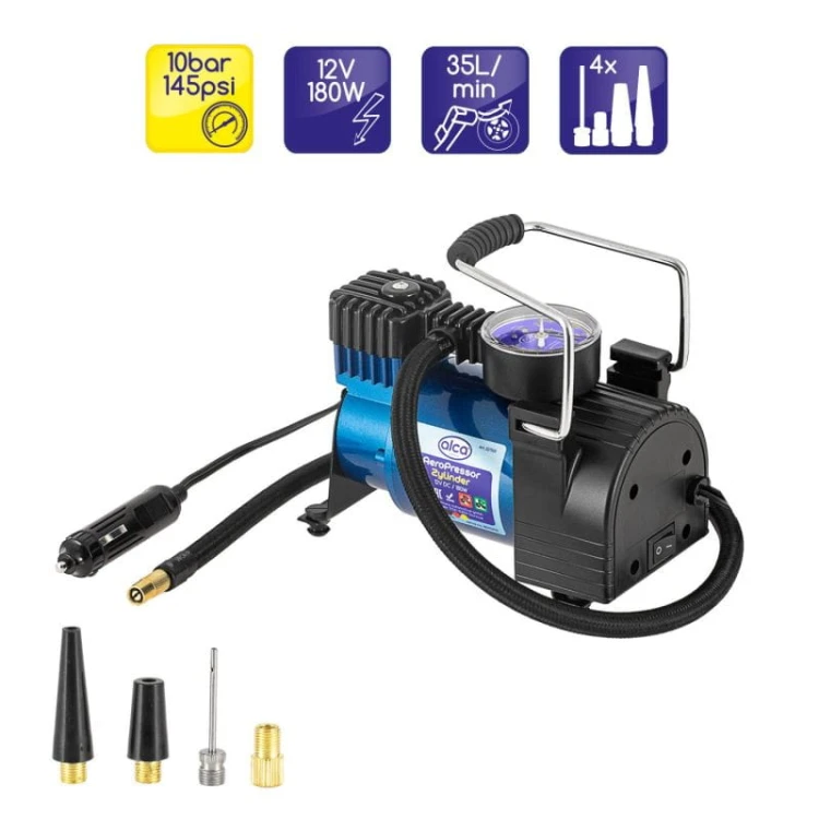 Kompresor samochodowy 12V Kompresor 12V 35L Cylinder AeroPressor Alca