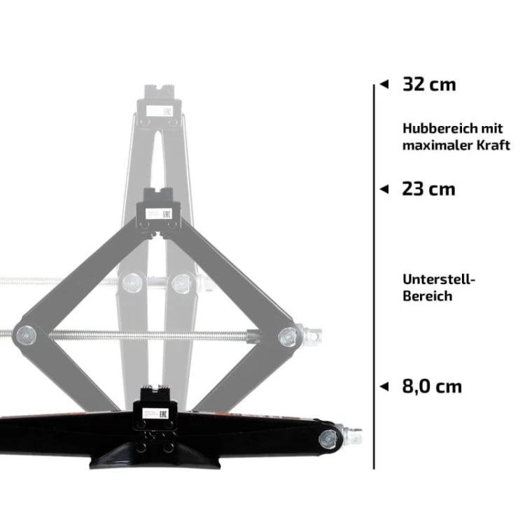Podnośnik trapezowy Ultra Lift XS PRO 0,8t Heyner