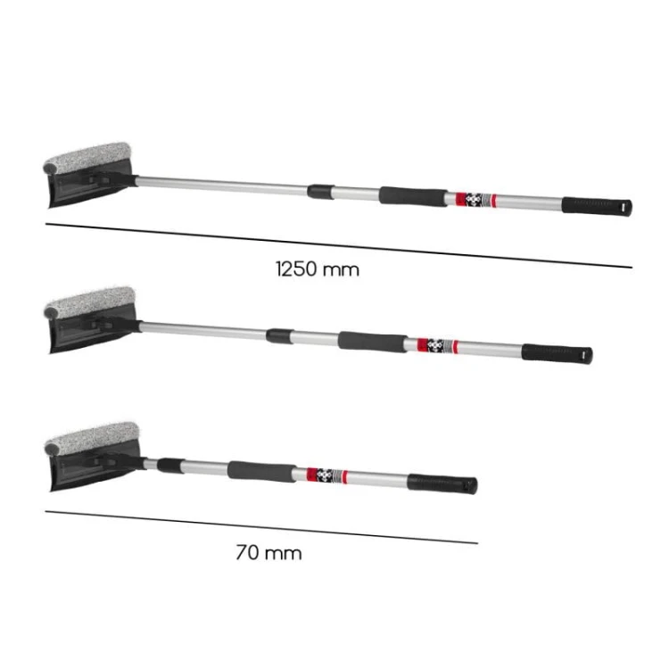 Myjka aluminiowa do szyb XXL 25x125 cm składana teleskopowa rączka Super Cleaner PRO Heyner