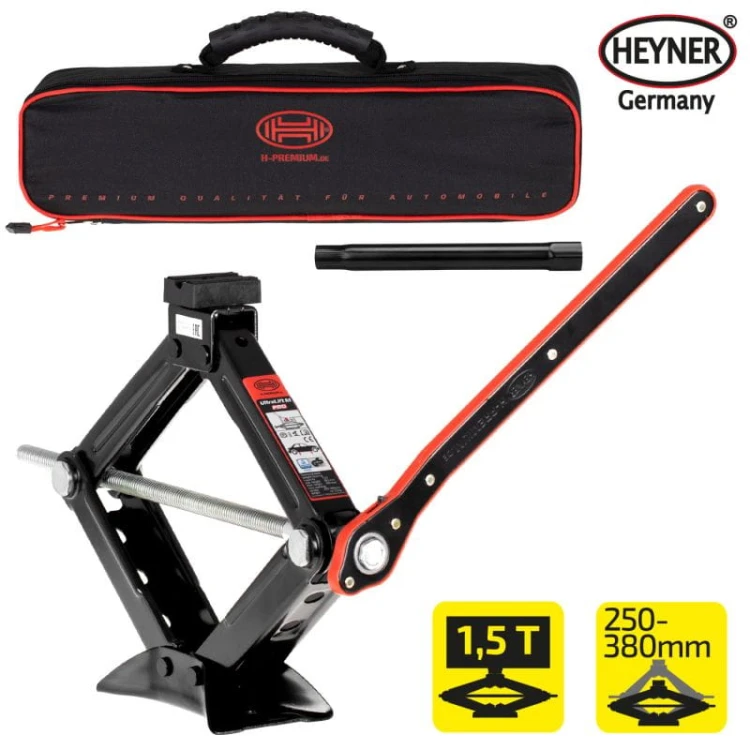 Podnośnik nożycowy 1,5t UltraLift M PRO Black Edition Heyner