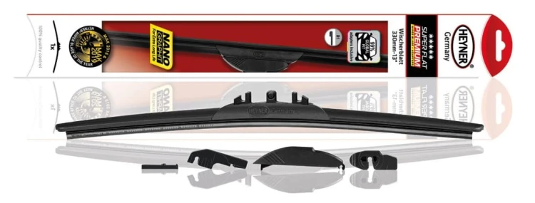 Wycieraczki płaskie 13''/330 mm SUPER FLAT PREMIUM Heyner