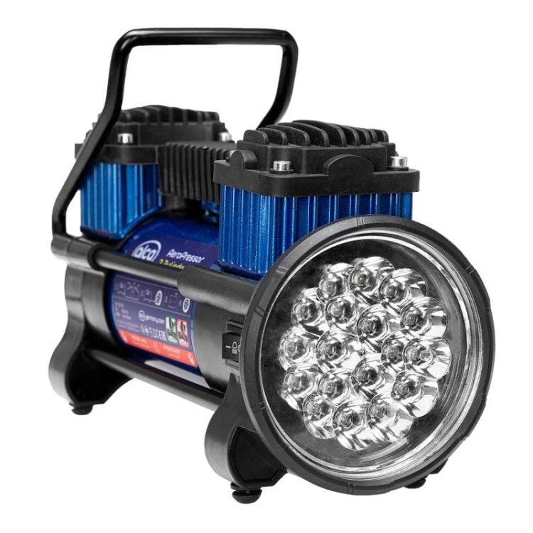 Kompresor samochodowy Kompresor 2 – Zylinder 12 V AeroPressor LED ALCA
