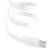 Kabel ładujący USB typu C Lightning biały 1m Alca