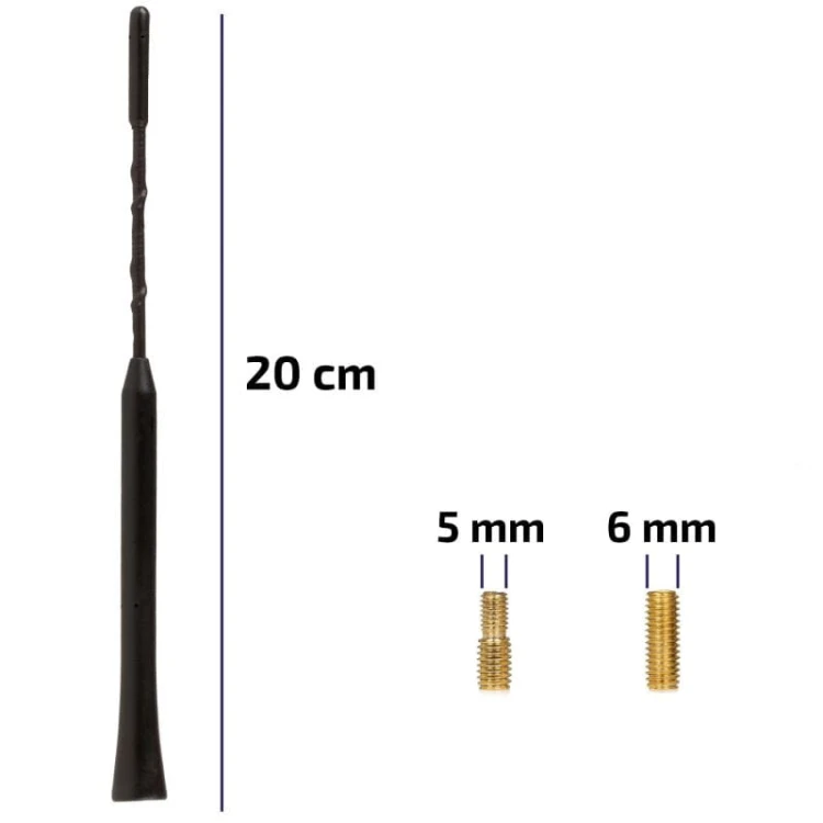 Wymienny pręt antenowy S 20cm Heyner