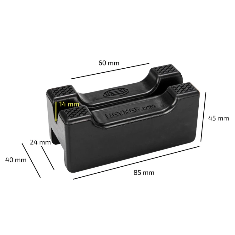 Gumowa podkładka do kobyłek RubberPad PRO 24 mm Heyner