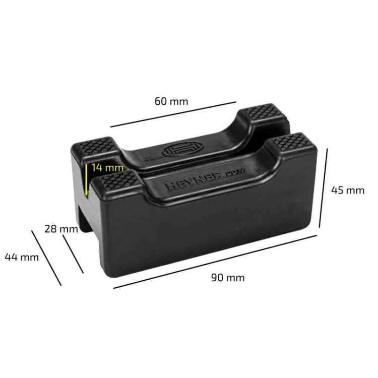 Gumowa podkładka pod kobyłki SafePad PRO 28 mm Heyner
