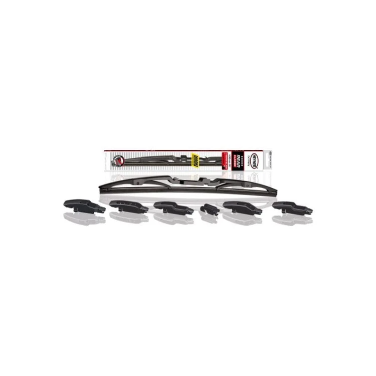 Wycieraczki tylne TYŁ 400 mm 16" TYŁ Classic + 6 adapterów Heyner – tylna