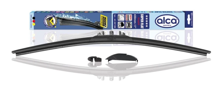 Wycieraczki płaskie 17''/430 mm SUPER FLAT Alca