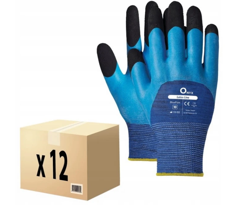Rękawice Ochronne Verken BLUEFOM rozmiar 10-XL 12 par