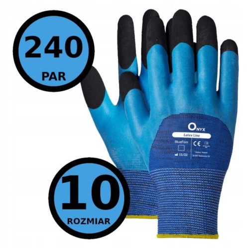 Rękawice Ochronne Verken BLUEFOM rozmiar 10-XL 240 par