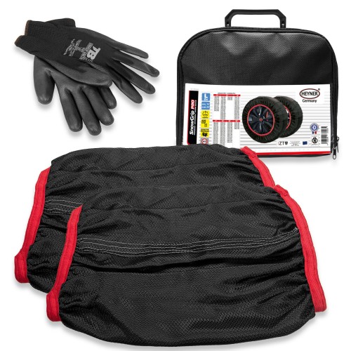 Łańcuchy śniegowe Tekstylne – 2 szt. SNOW GRIP PRO L Heyner