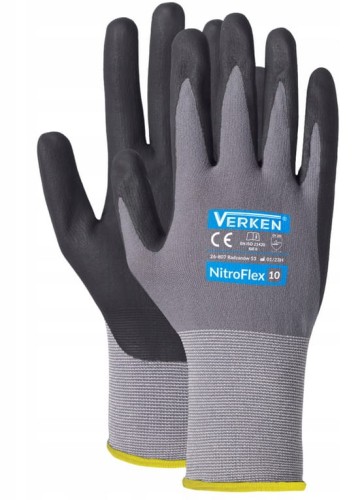 Rękawice Ochronne Verken NITROFLEX rozmiar 7-S 1 para