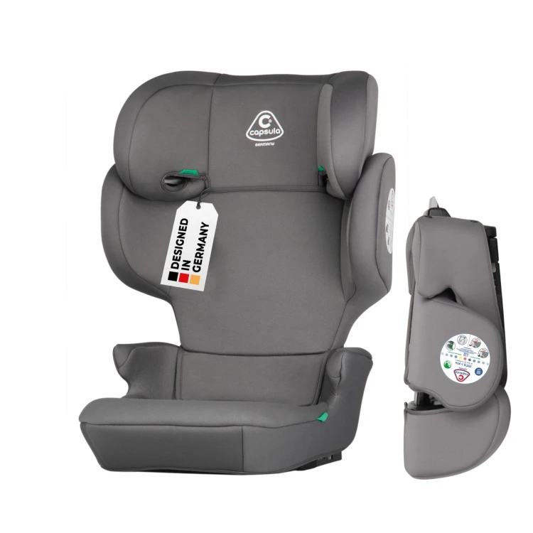 Fotelik MT5 i-Fix Isofix-I-Size Merkur Grau Capsula