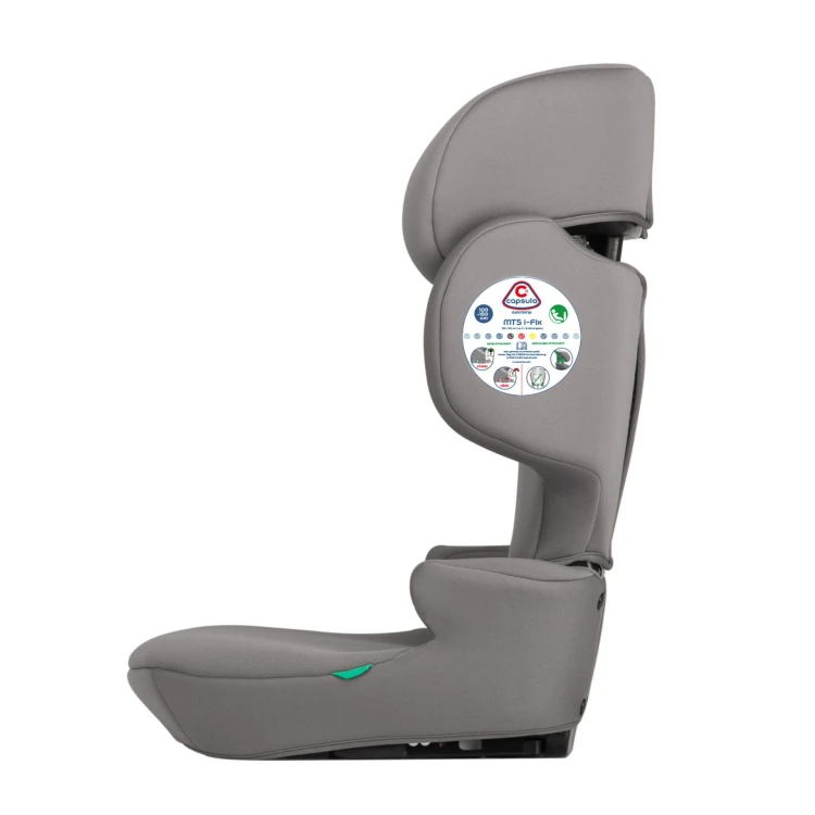 Fotelik MT5 i-Fix Isofix-I-Size Merkur Grau Capsula