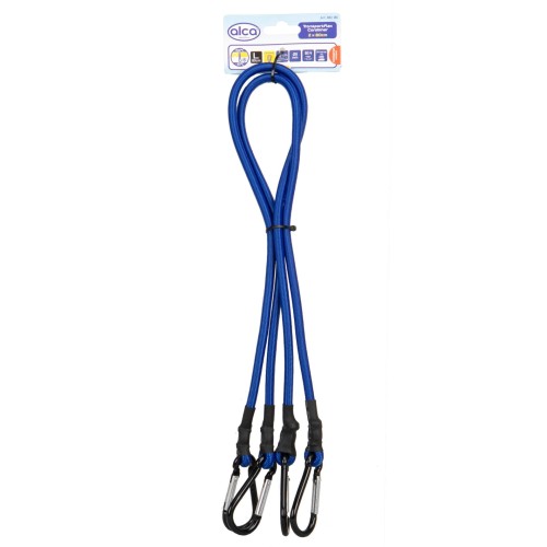 Linki z karabińczykiem TransportFlex 2szt. Blue 80 cm Alca