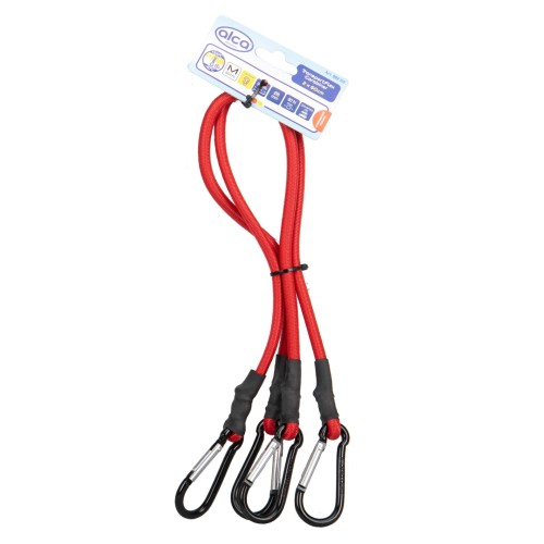 Linki z karabińczykiem TransportFlex 2szt. Red 60 cm Alca